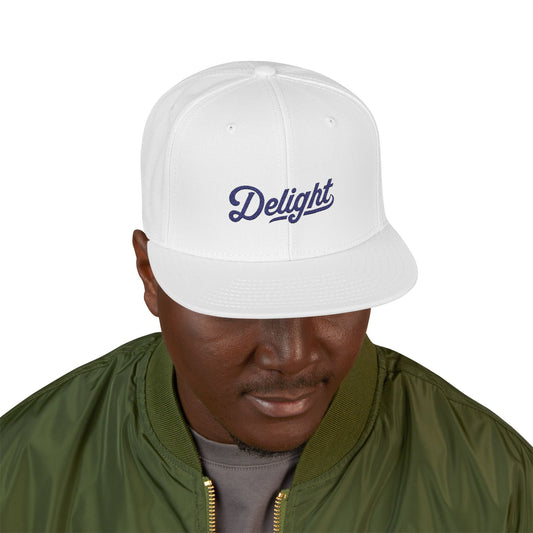 Delight Brand Snapback Hat (Embroidery) | Baseball Cap | Headwear