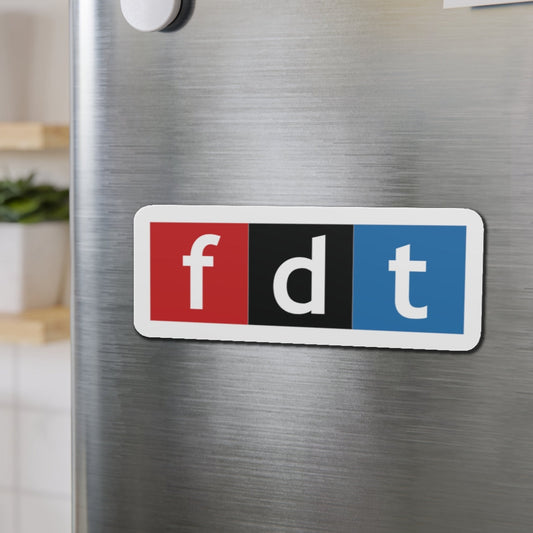 FDT Magnet - Die-Cut - For Cars, Offices, Refrigerators