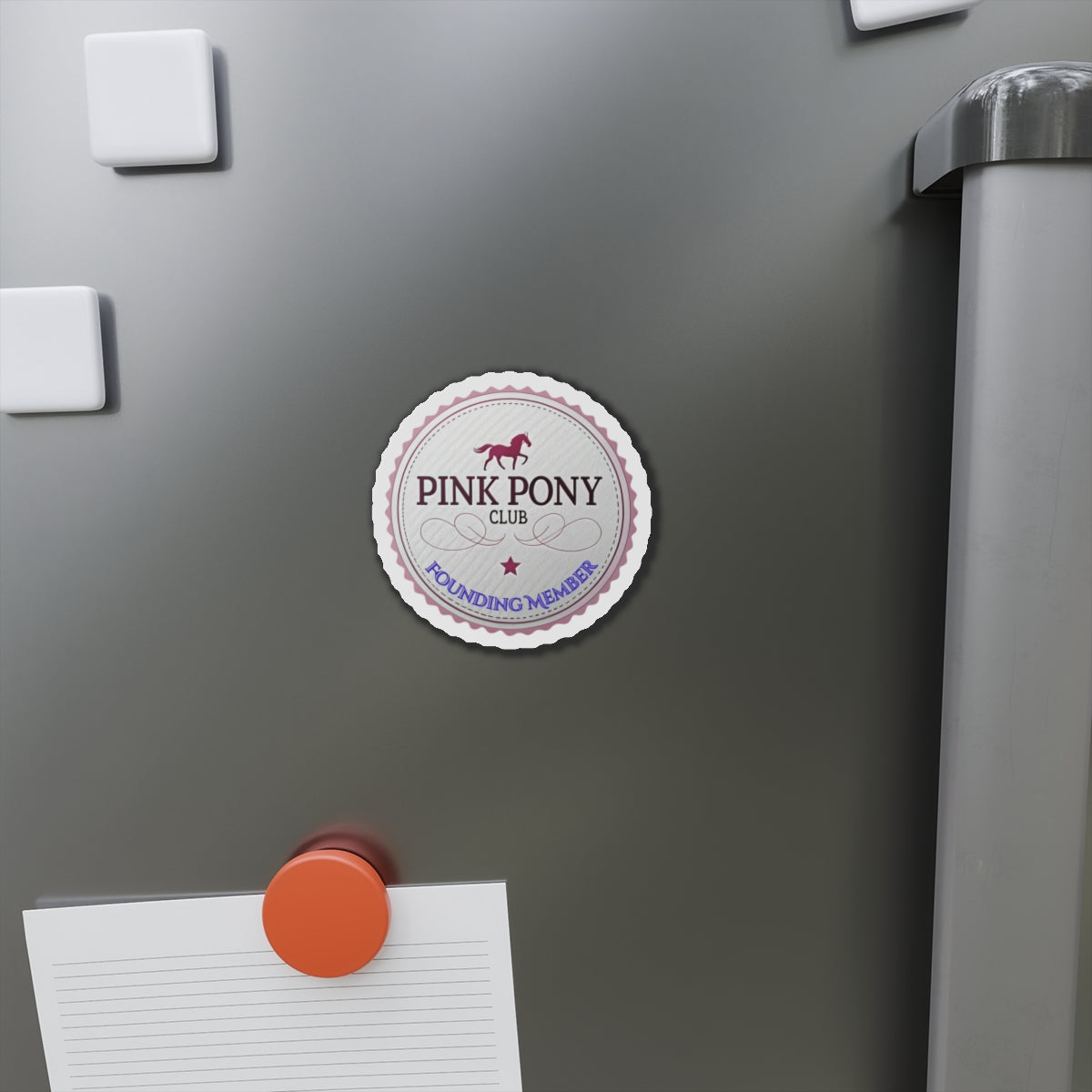 Pink Pony Club Die-Cut Magnets - Personalized Horse Lover Gifts, Equine Decoration, Fridge Magnets, Unique Collectibles, Fun Home [...]