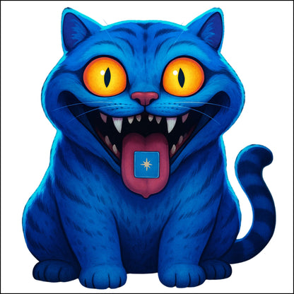 KPOP Demon Cat Ornament | Custom Cut Acrylic | Holiday Decor | Tree Ornaments | Christmas