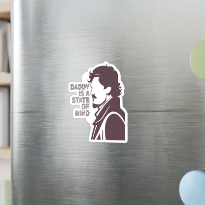 Pedro Pascal Daddy is a State of Mind Kiss-Cut Vinyl Decal - Daddy Is a State of Mind, Car Stickers, Laptop Decals, Gift for Father's Day