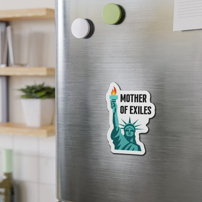 Mother of Exiles | Statue of Liberty Die-Cut Magnets, Home Decor for Freedom Lovers, Gifts for Idealists, Pro Immigration