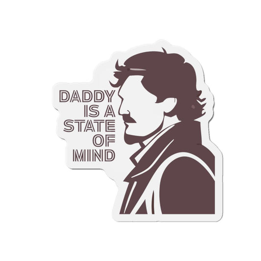Pedro Pascal Daddy is a State of Mind Daddy Die-Cut Magnet | Cool Dad Gift, Home Decor, Refrigerator Magnet, Father's Day Gift, Office