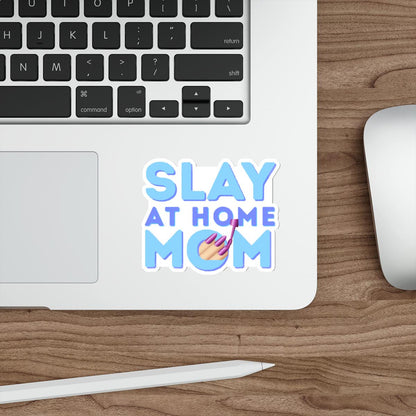 Slay At Home Mom - Wednesday Inspired - Car and Laptop Sticker