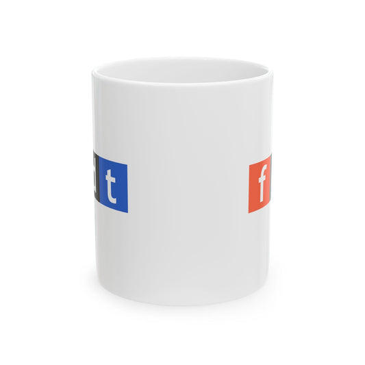 FDT Mug - Funny Gift for Coffee Lovers, Office Décor, Creative Design, Facebook Theme