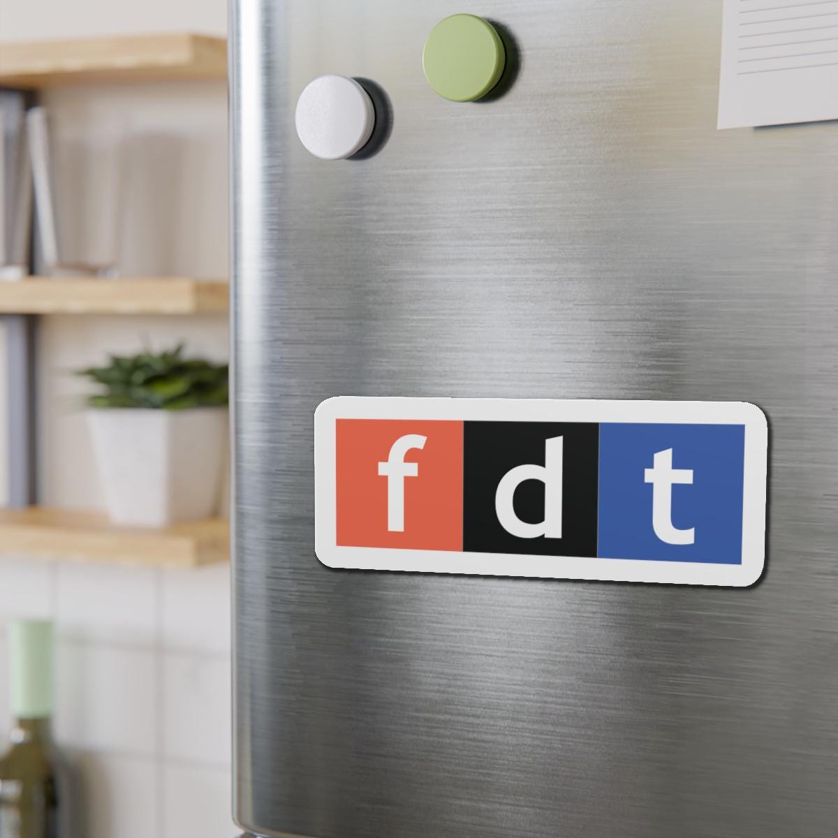 FDT Magnet - Die-Cut - For Cars, Offices, Refrigerators
