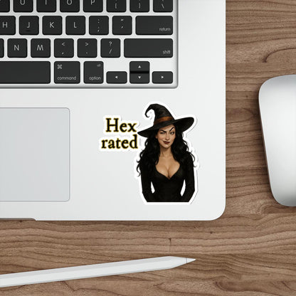 Hex Rated Halloween Die-Cut Stickers | Witchy Decor, Halloween Gifts, Laptop Stickers, Boho Aesthetic, Witchcraft Accessories