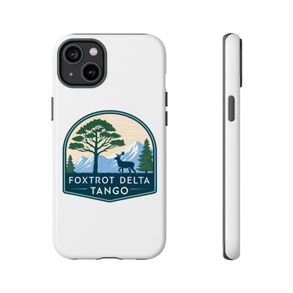 Foxtrot Delta Tango - Stylish Phone Case for Outdoor Enthusiasts - Durable Phone Case