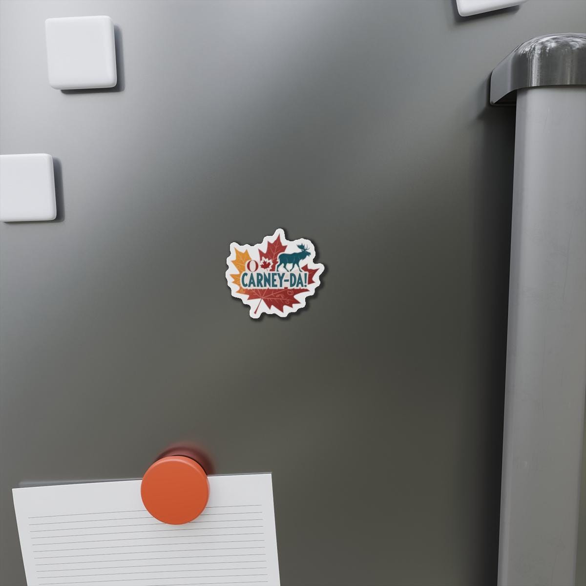 O Carney-da! Mark Carney Die-Cut Magnets | Perfect for Fans of Canada, Fun Home Decor, Gift for Friends, Celebratory Keepsake