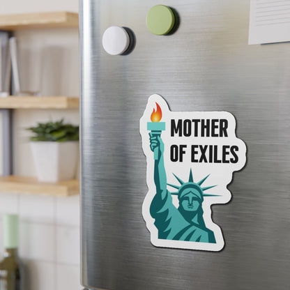 Mother of Exiles | Statue of Liberty Die-Cut Magnets, Home Decor for Freedom Lovers, Gifts for Idealists, Pro Immigration