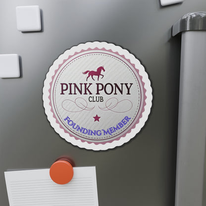 Pink Pony Club Die-Cut Magnets - Personalized Horse Lover Gifts, Equine Decoration, Fridge Magnets, Unique Collectibles, Fun Home [...]
