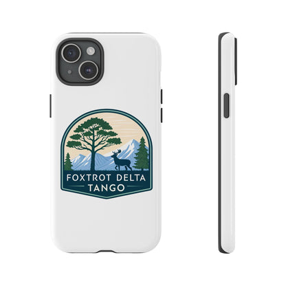 Foxtrot Delta Tango - Stylish Phone Case for Outdoor Enthusiasts - Durable Phone Case