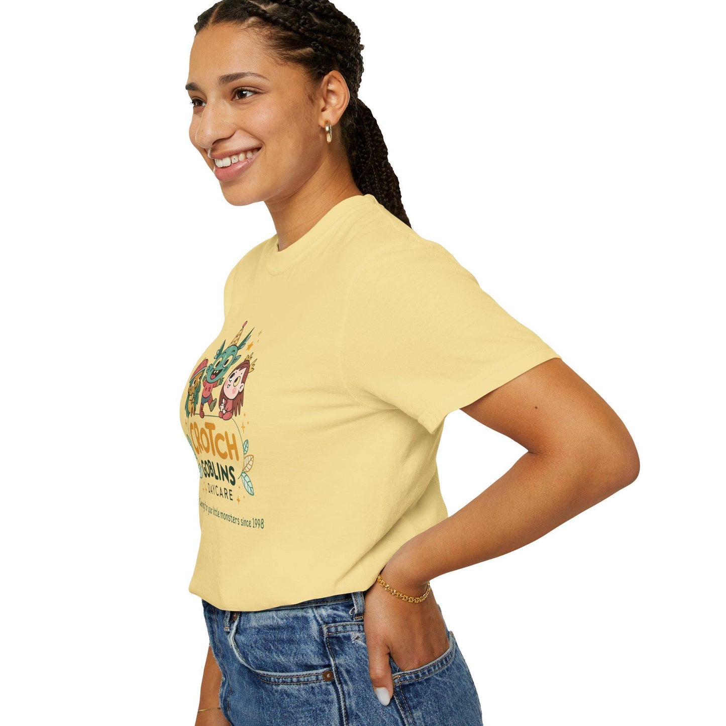 Funny T-Shirt for Crotch Goblins Daycare, Funny Kids T-Shirt, Unisex Tee, Halloween Costume, Gifts for Parents