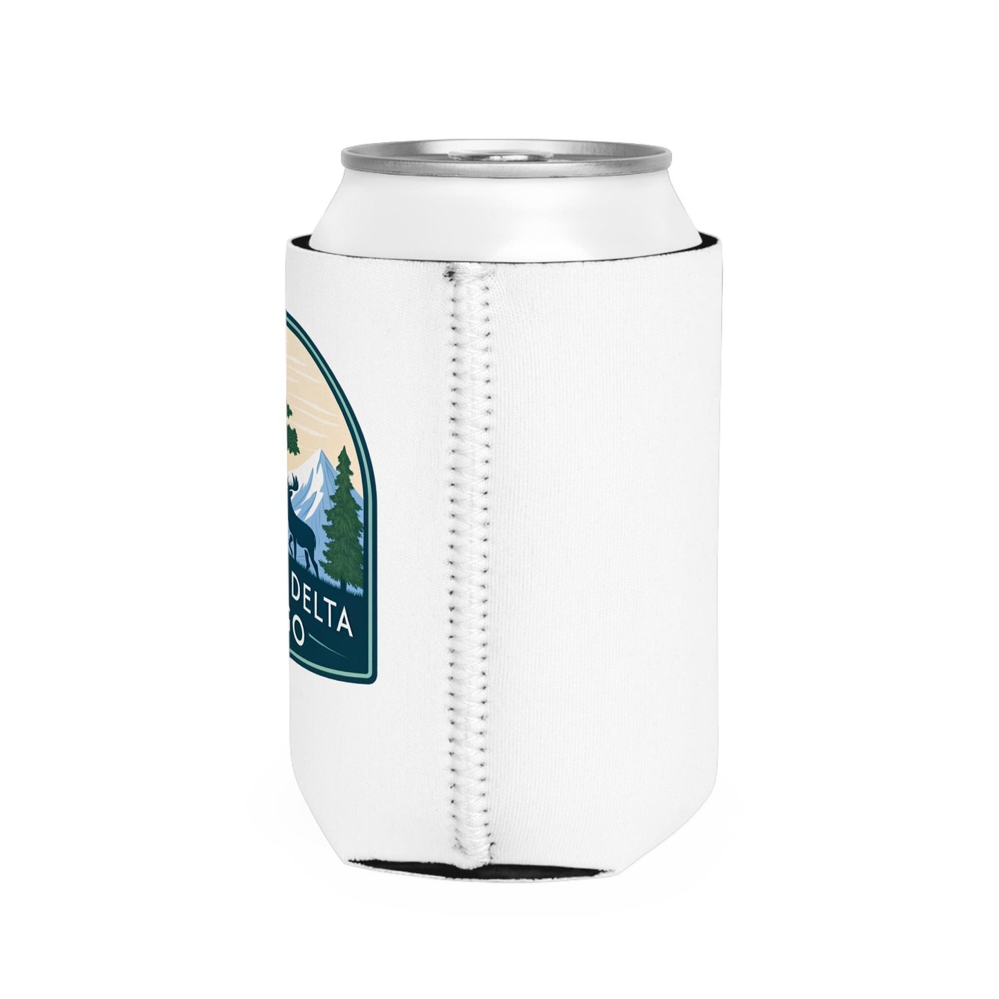 Foxtrot Delta Tango Can Cooler Sleeve - Nature-Inspired - Outdoor Party Cooler - Camping Drink Sleeve