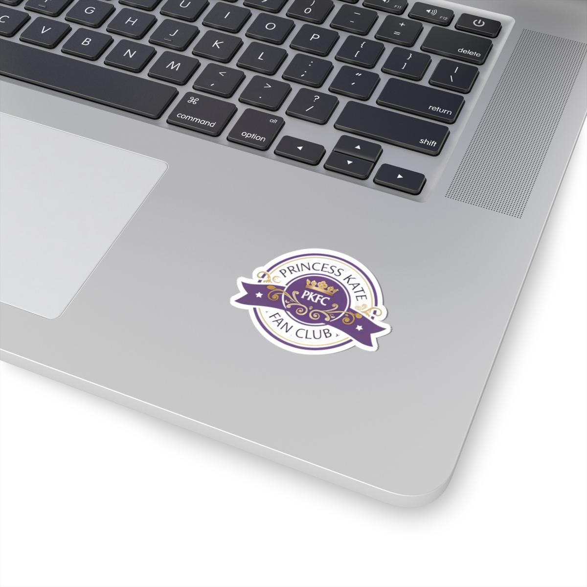 Princess Kate Fan Club Kiss-Cut Stickers, Fun Laptop Decals