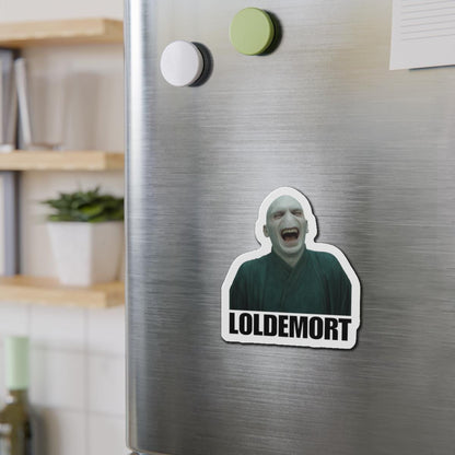 Loldemort - Humorous Die-Cut Magnet - Memorable Decor for Fridge, Office, Gifts, Collectibles, Home Decor
