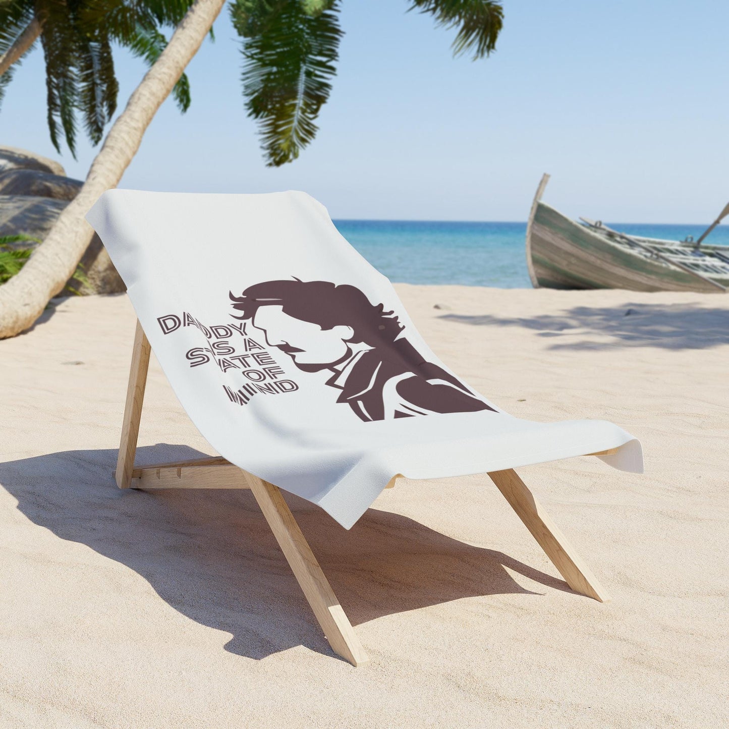 Chic Beach Towel for Dads | Perfect for Summer Fun, Pool Parties, Gifts, Beach Lovers, Family Vacations