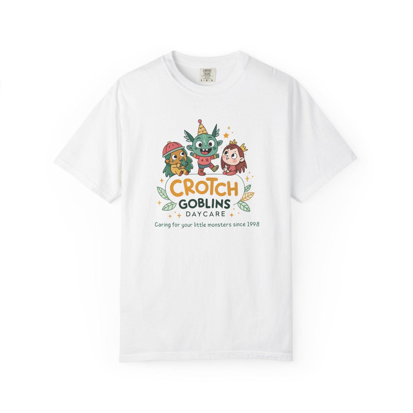 Funny T-Shirt for Crotch Goblins Daycare, Funny Kids T-Shirt, Unisex Tee, Halloween Costume, Gifts for Parents