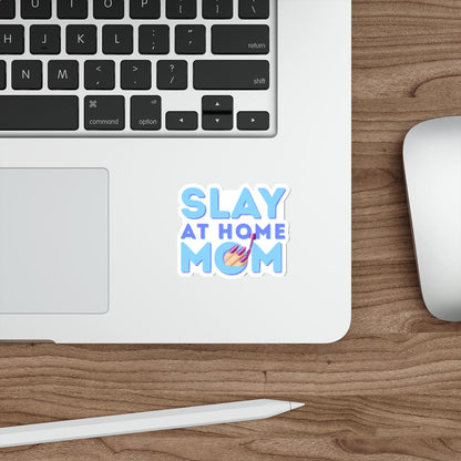 Slay At Home Mom - Wednesday Inspired - Car and Laptop Sticker
