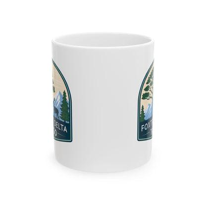 Foxtrot Delta Tango Mug - Nature-Inspired Ceramic Mug - Wildlife Coffee Cup