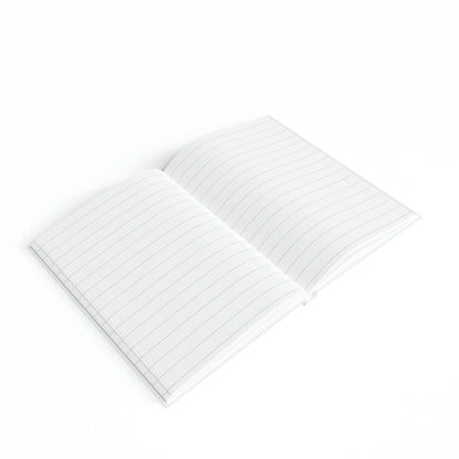 California Bear Flower Design Journal - Ruled Line Floral Cali Golden State