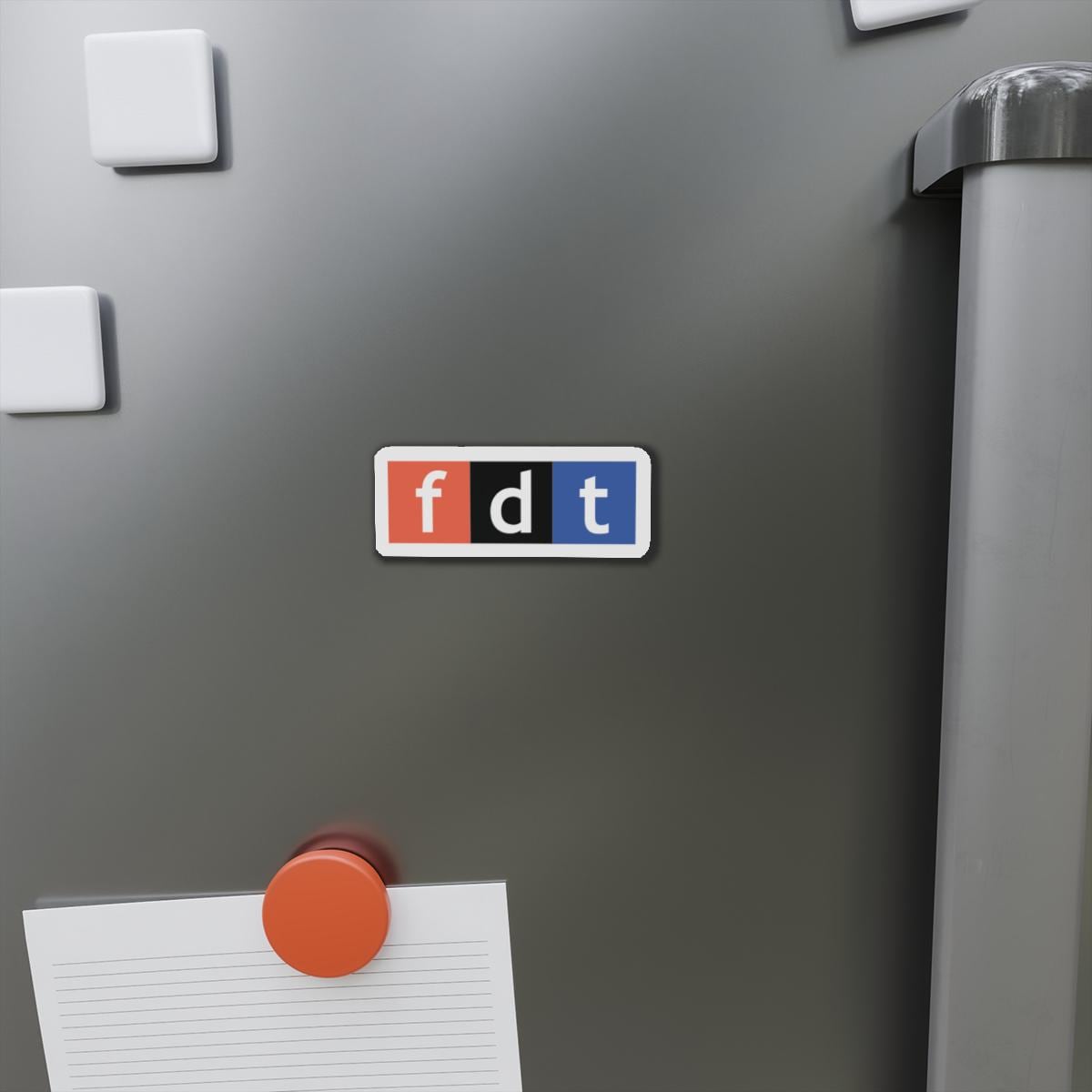 FDT Magnet - Die-Cut - For Cars, Offices, Refrigerators