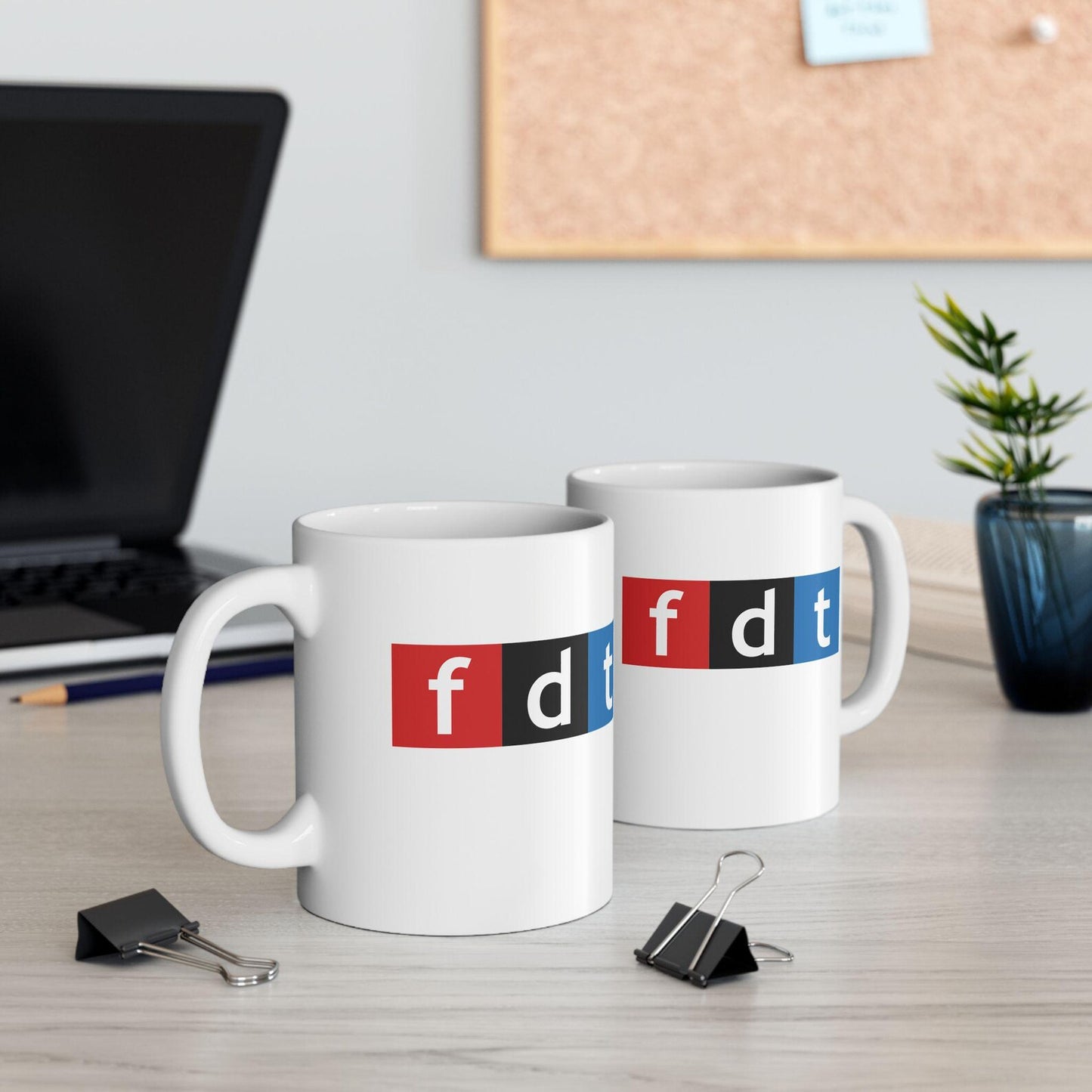 Foxtrot Delta Tango Ceramic Mug for Coffee Lovers, 11oz, Gift for Friends, Office Humor, Quotes Mug, Tea Lover Gift, FDT